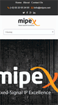 Mobile Screenshot of mipex.net