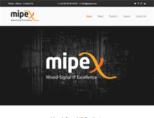 Tablet Screenshot of mipex.net
